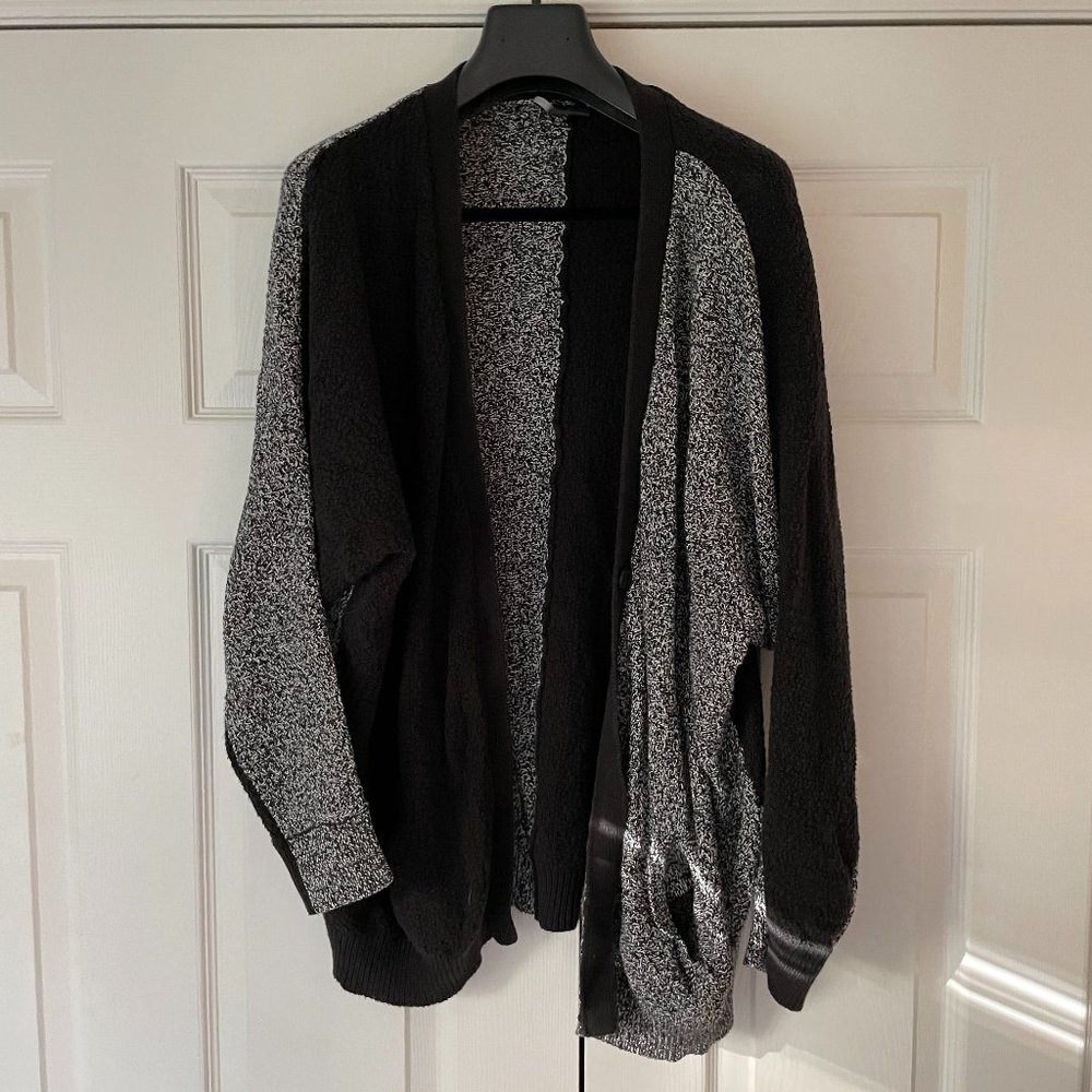 Black and Grey Cardigan